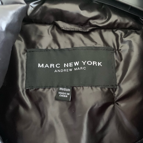 Andrew Marc Packable Puffer Down Coat - Picture 6 of 7